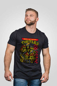 Nine Line Apparel Tactical Turtles T-Shirt with short sleeves and a crewneck